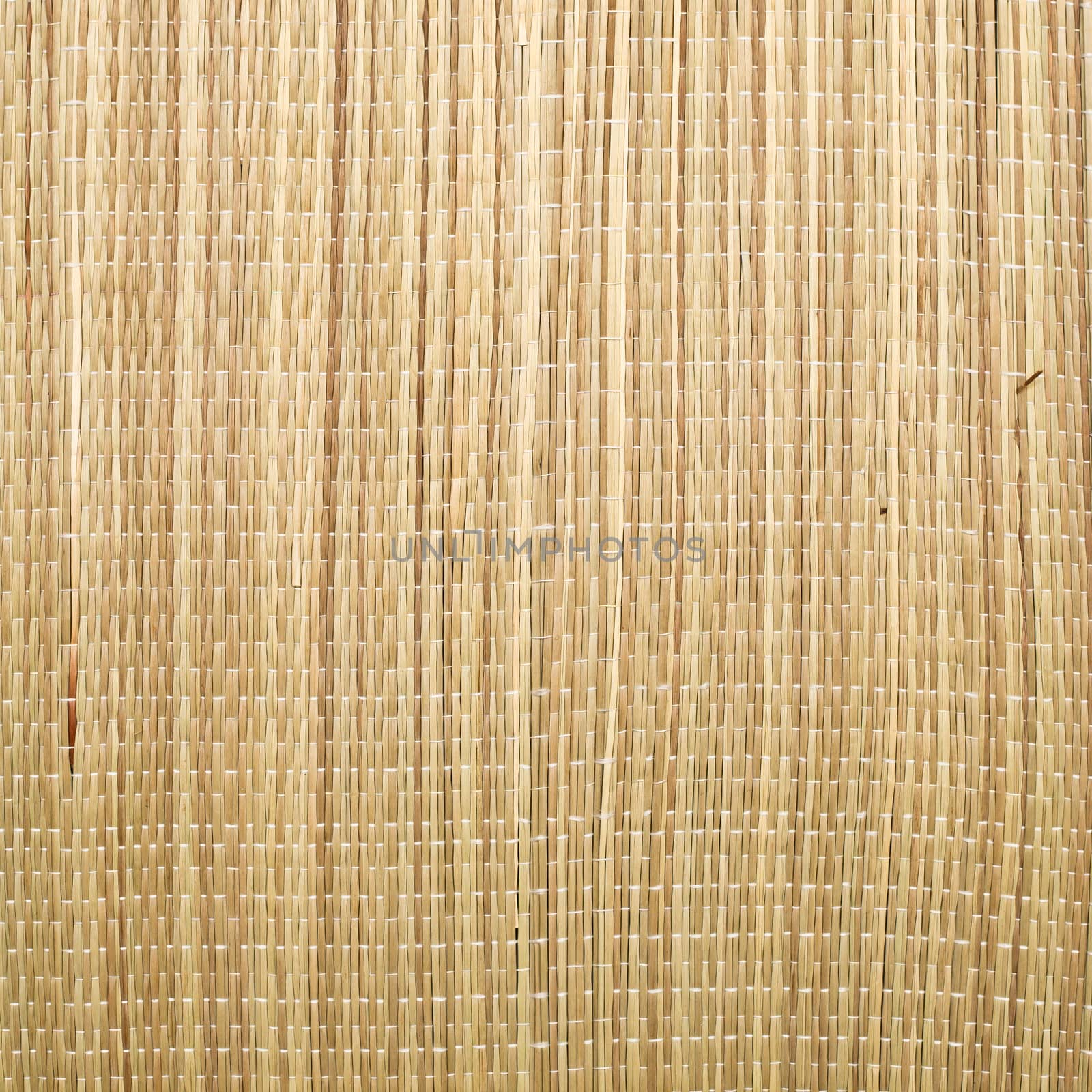 Close up of a straw mat as a background image