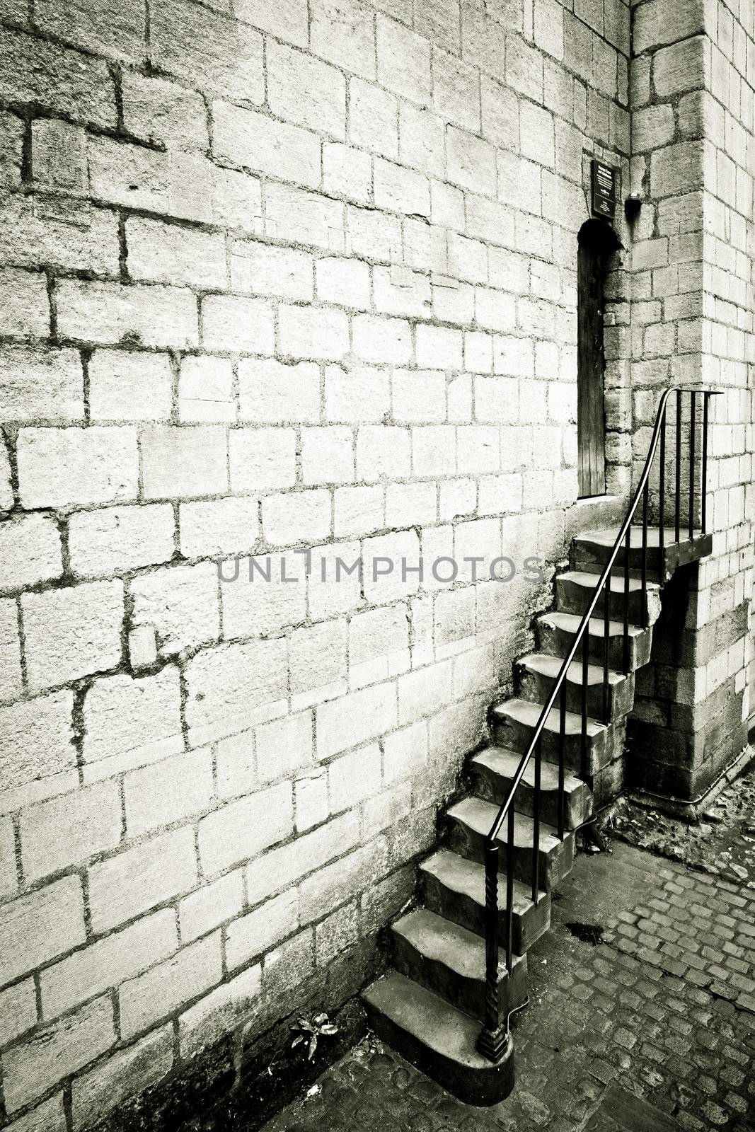 Medieval staircase by trgowanlock