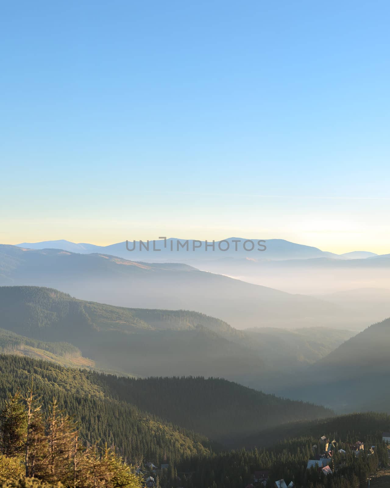 Autumn in mountain meadows by lesiv