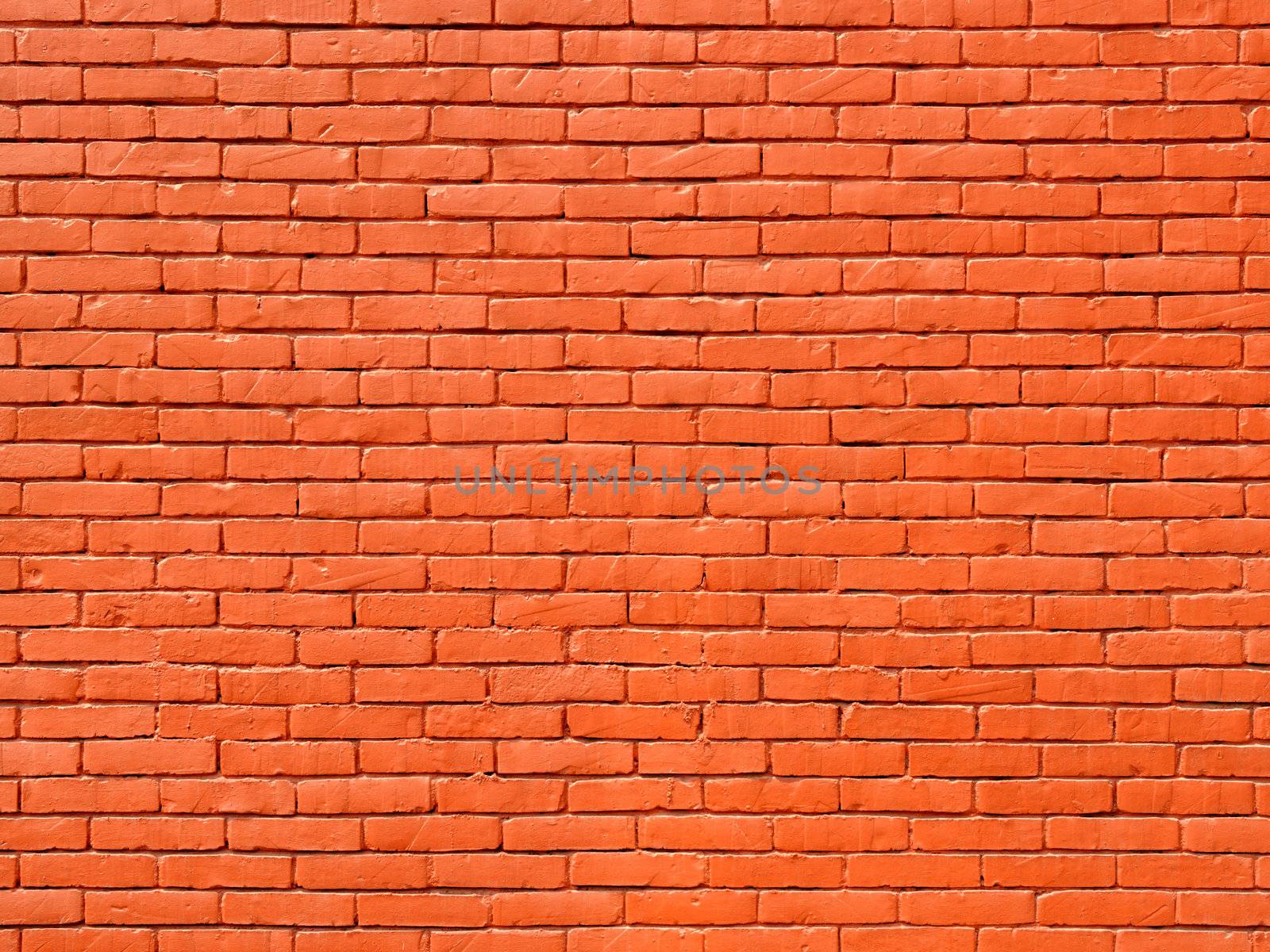 Painted brick wall, perfect as a background or texture