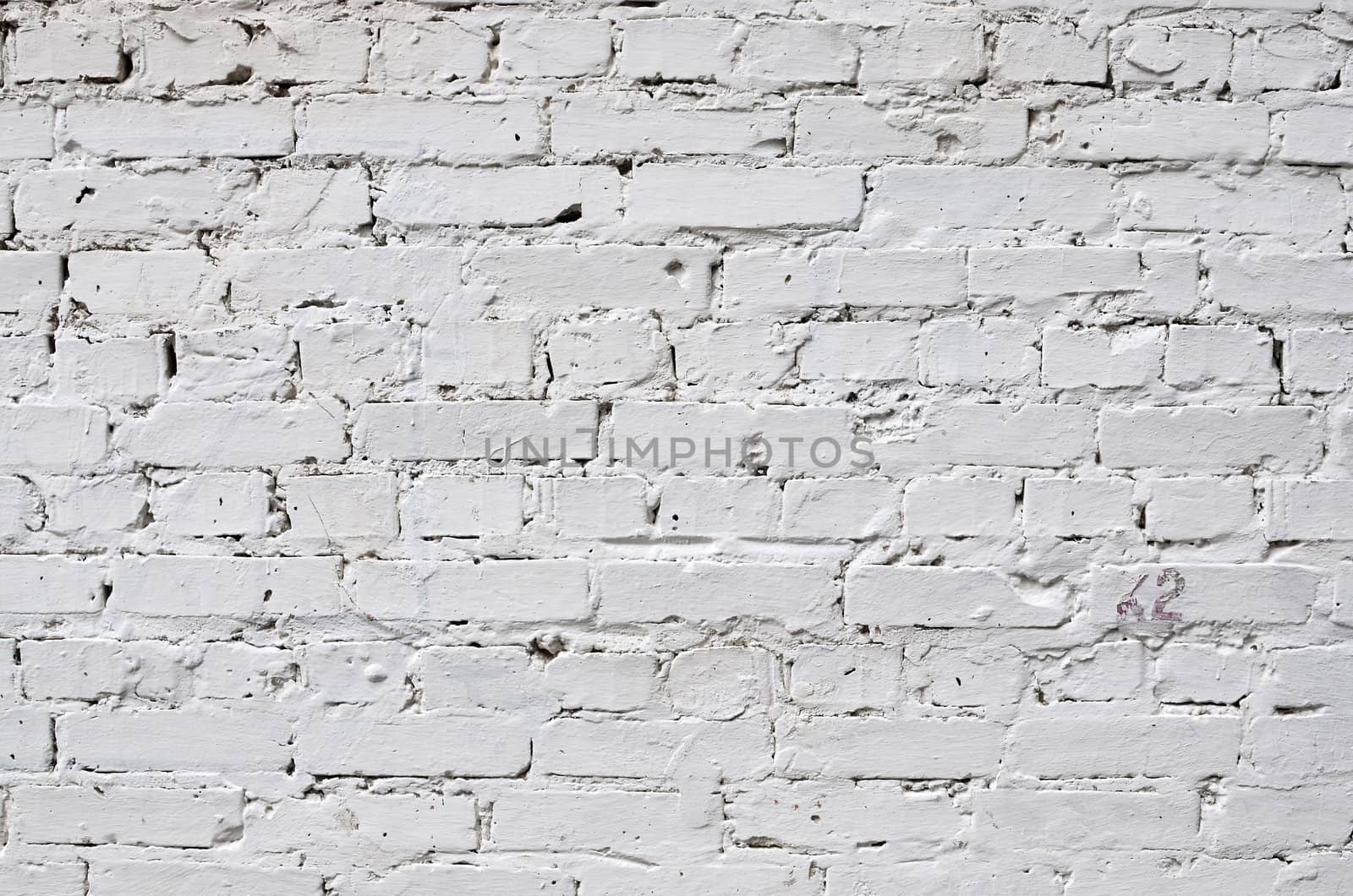 texture of white brick wall