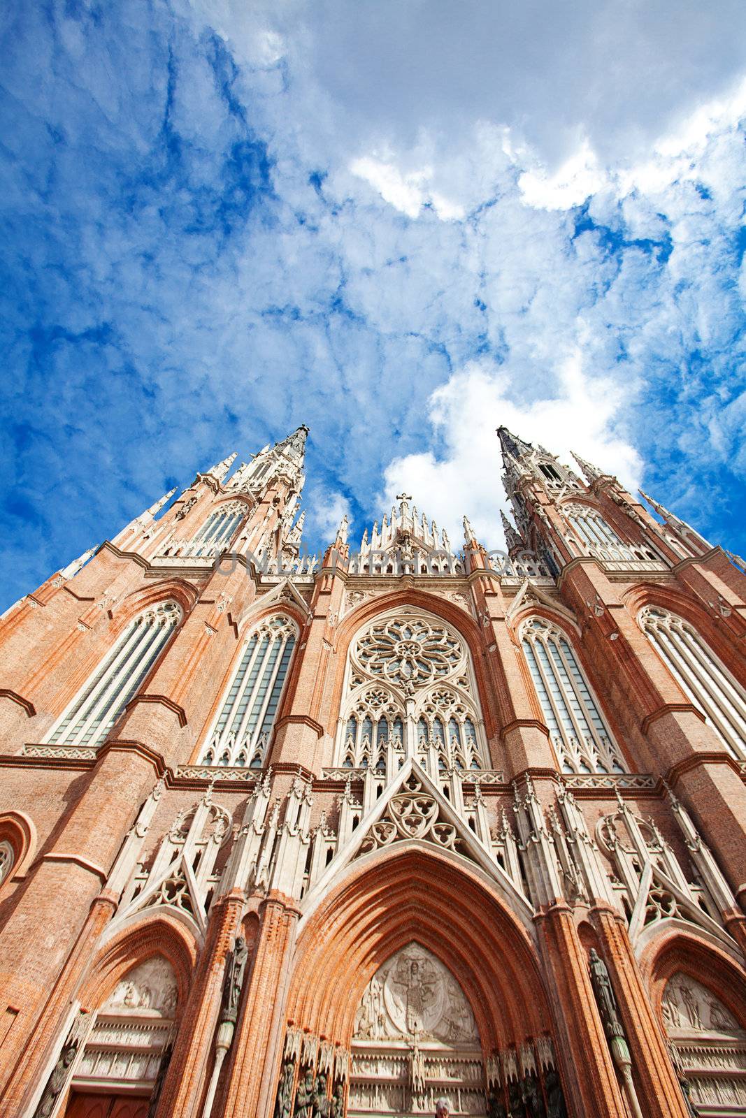 The Cathedral in the city of La Plata, Argentina by jannyjus