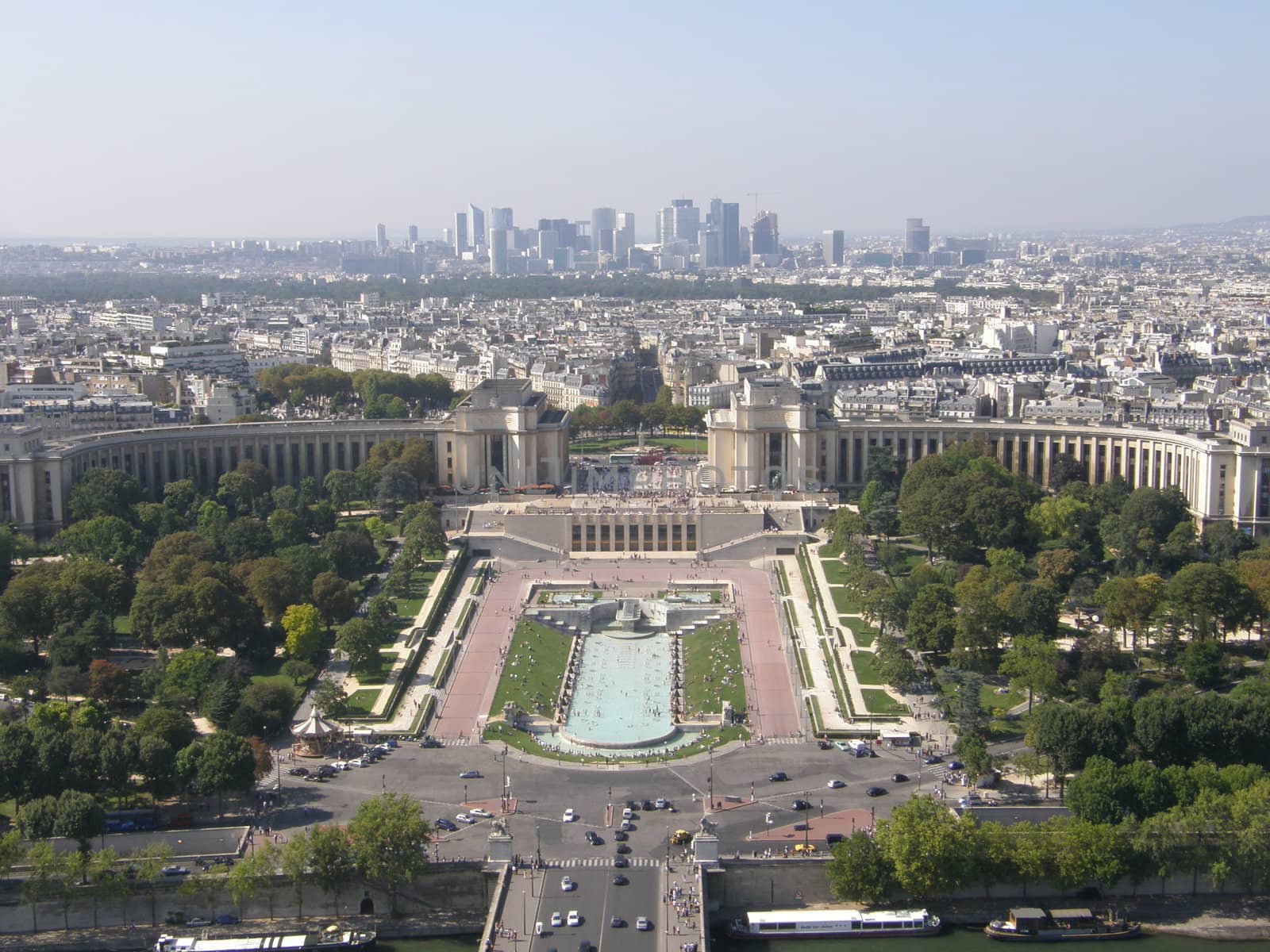 Aerial View of Paris, France