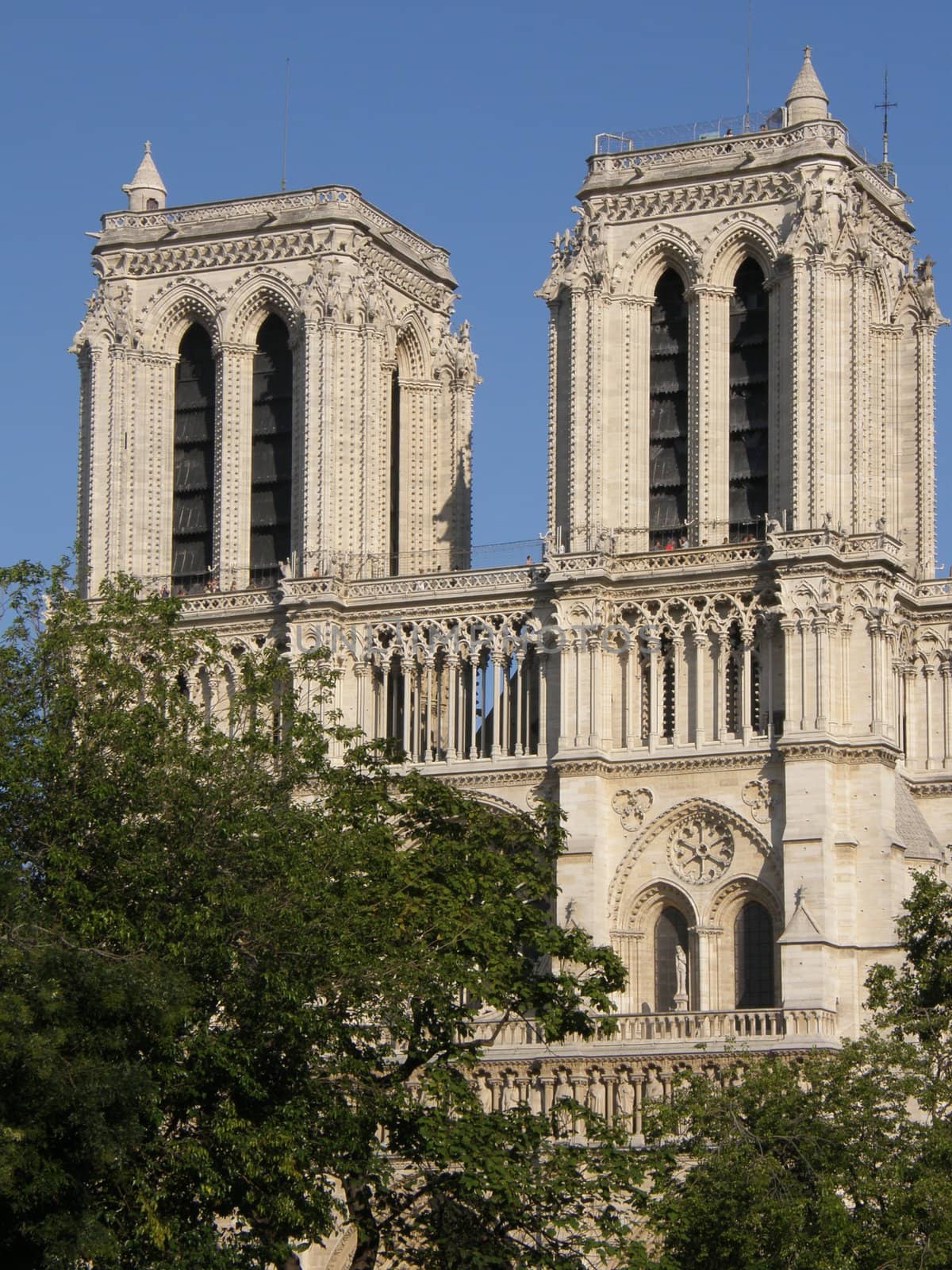 Notre Dame Cathedral in Paris, France