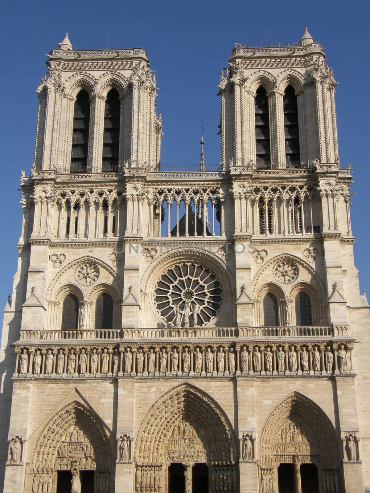 Notre Dame Cathedral in Paris, France