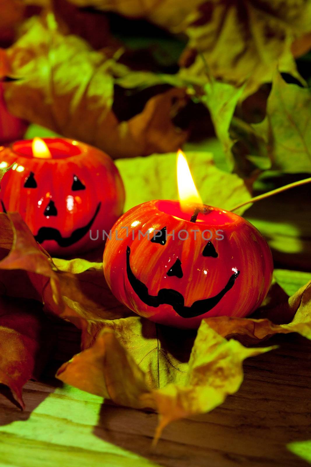 Halloween pumpkins by shebeko