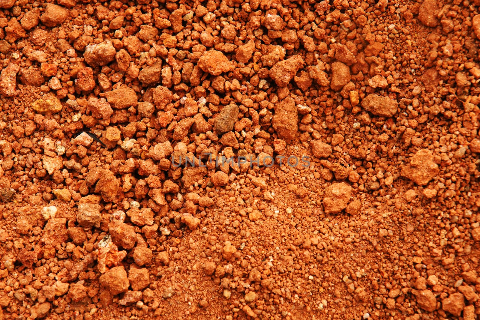 Red earth or soil background by Mirage3
