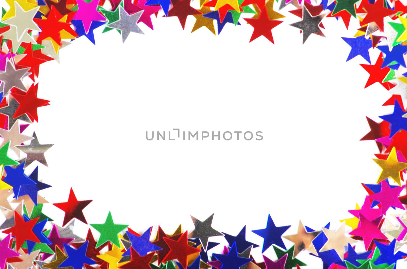 Colored stars background for your text on photo, and other.
