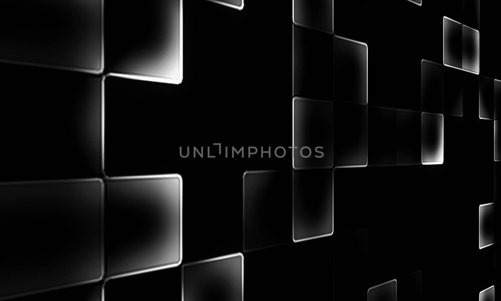 Abstract background of squares