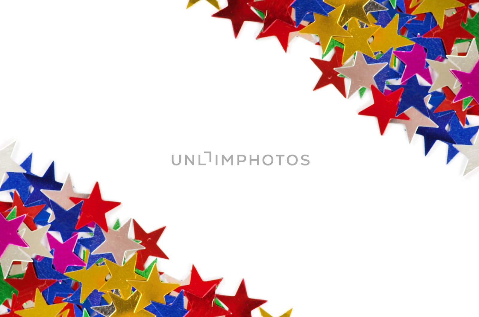 Colored stars background for your text on photo, and other.