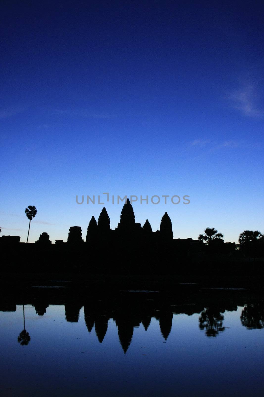 Angkor Wat temple at sunrise, Siem Reap, Cambodia by donya_nedomam