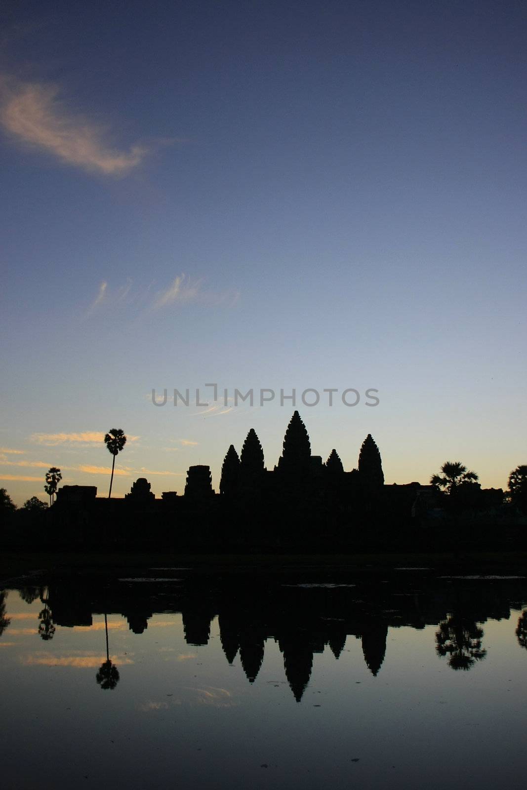 Angkor Wat temple at sunrise, Siem Reap, Cambodia