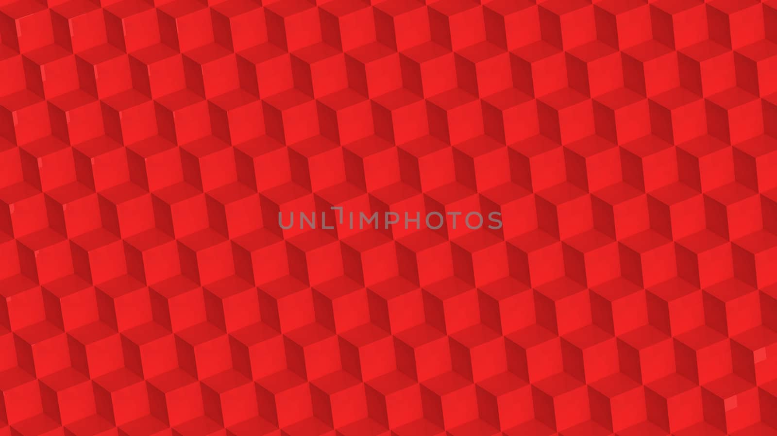 Abstract red background, 3d render, illustration