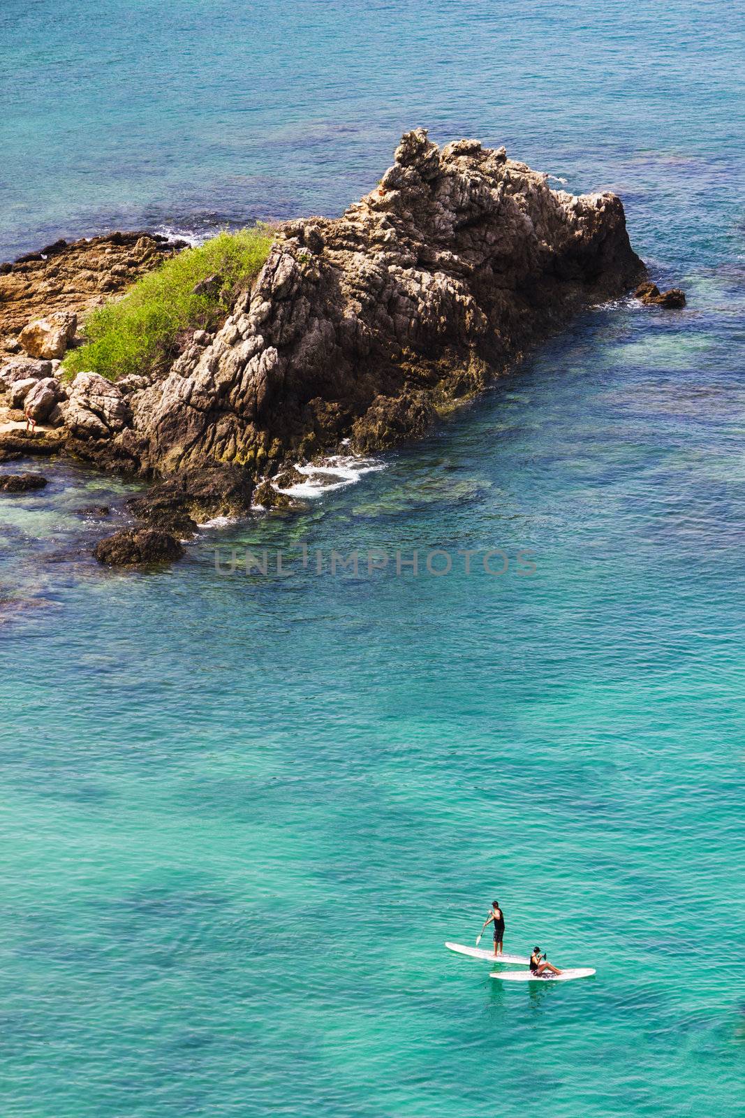 Small island in the sea near Phuket by oleg_zhukov