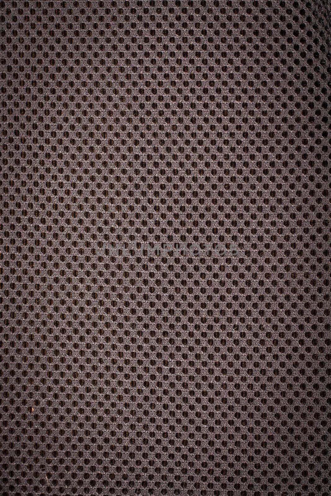 Black cloth mesh as a textured background image