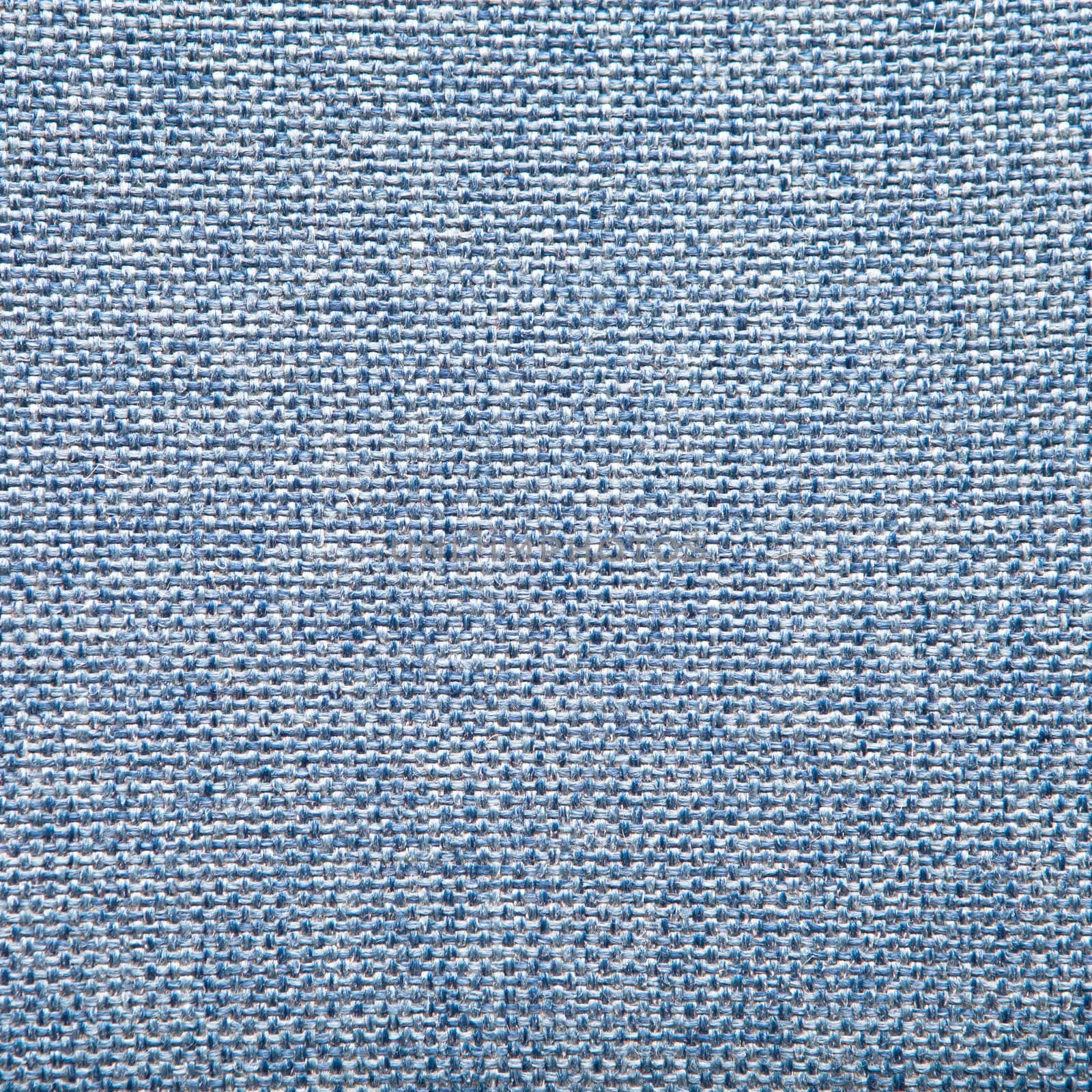 Coarse blue fabric from a chair as a background image