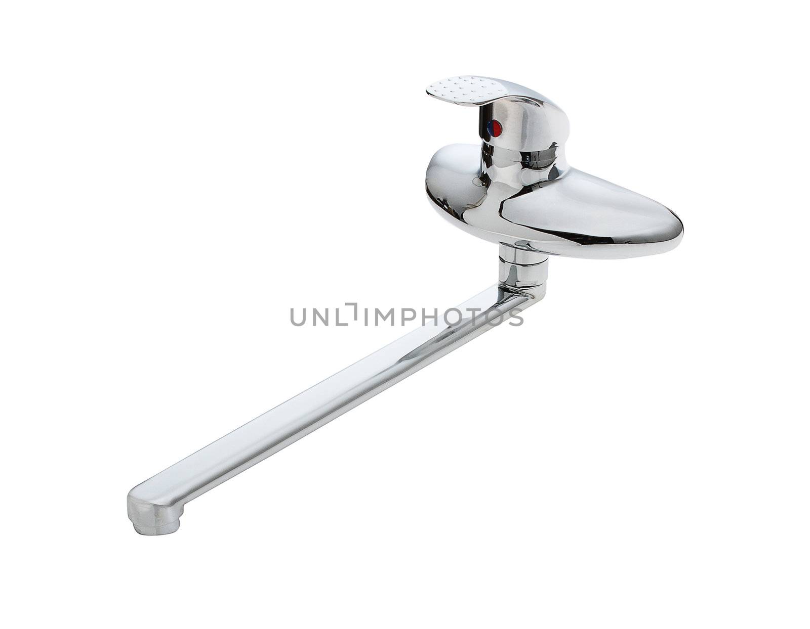 water tap isolated on white