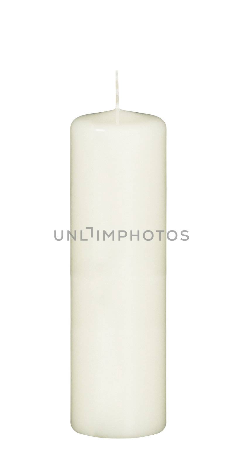 Candle isolated