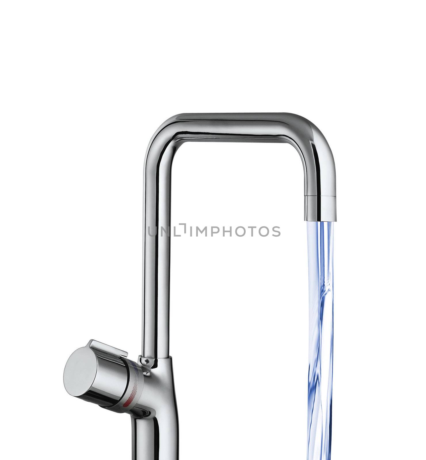 water tap isolated