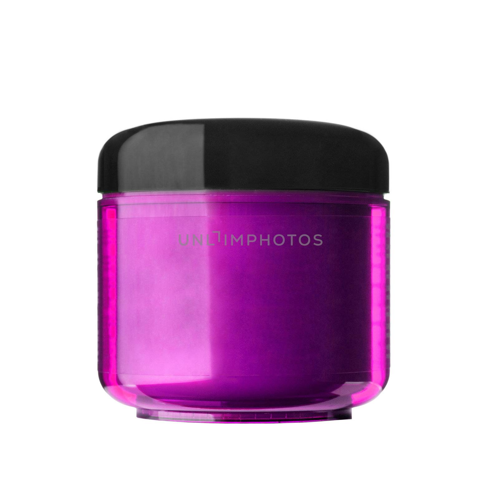 cosmetic cream in container