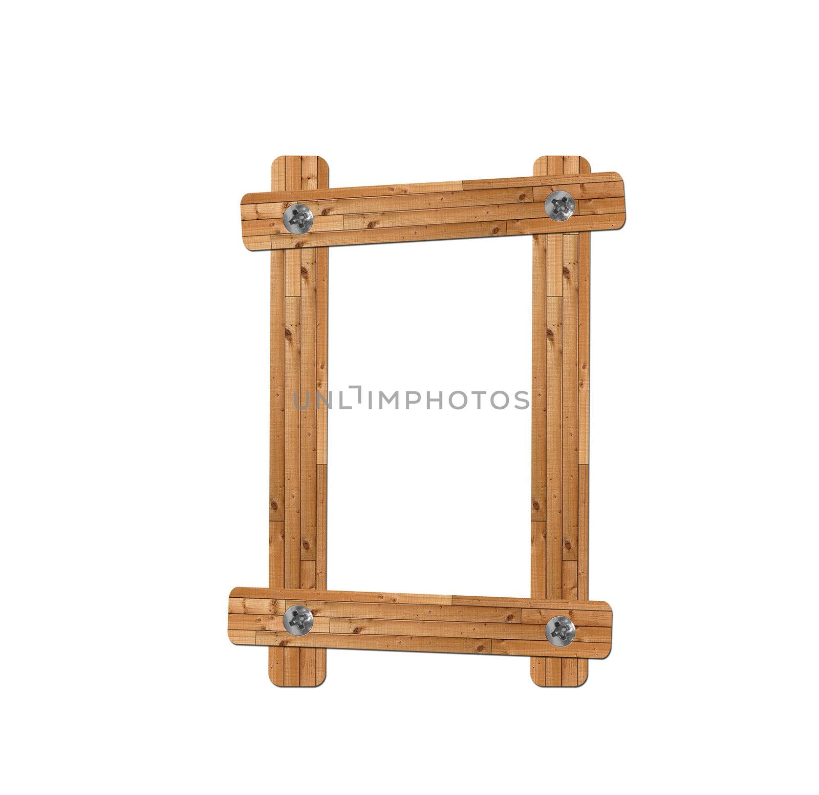 wooden alphabet - letter O� on white background