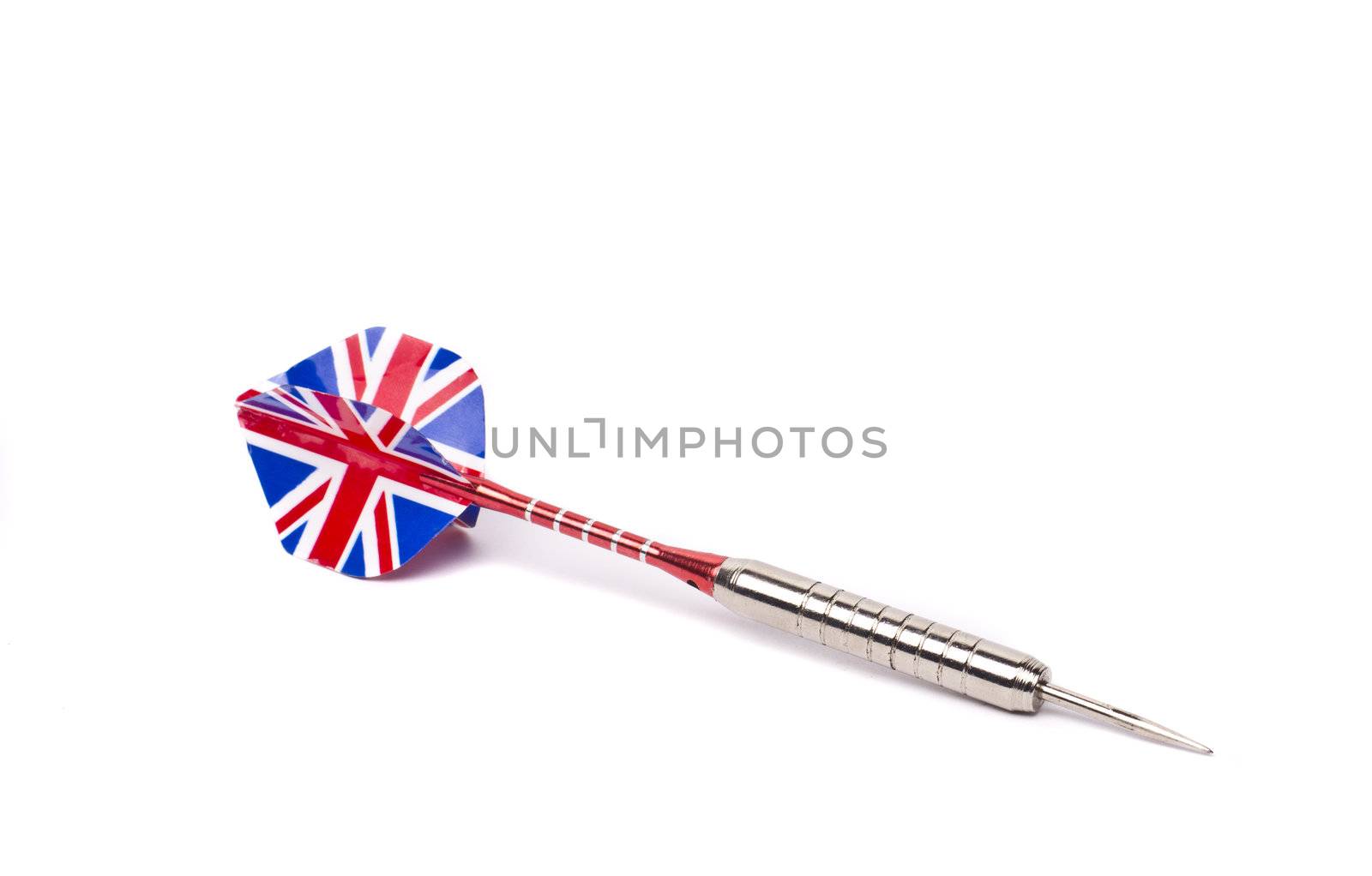 dart arrow on white background