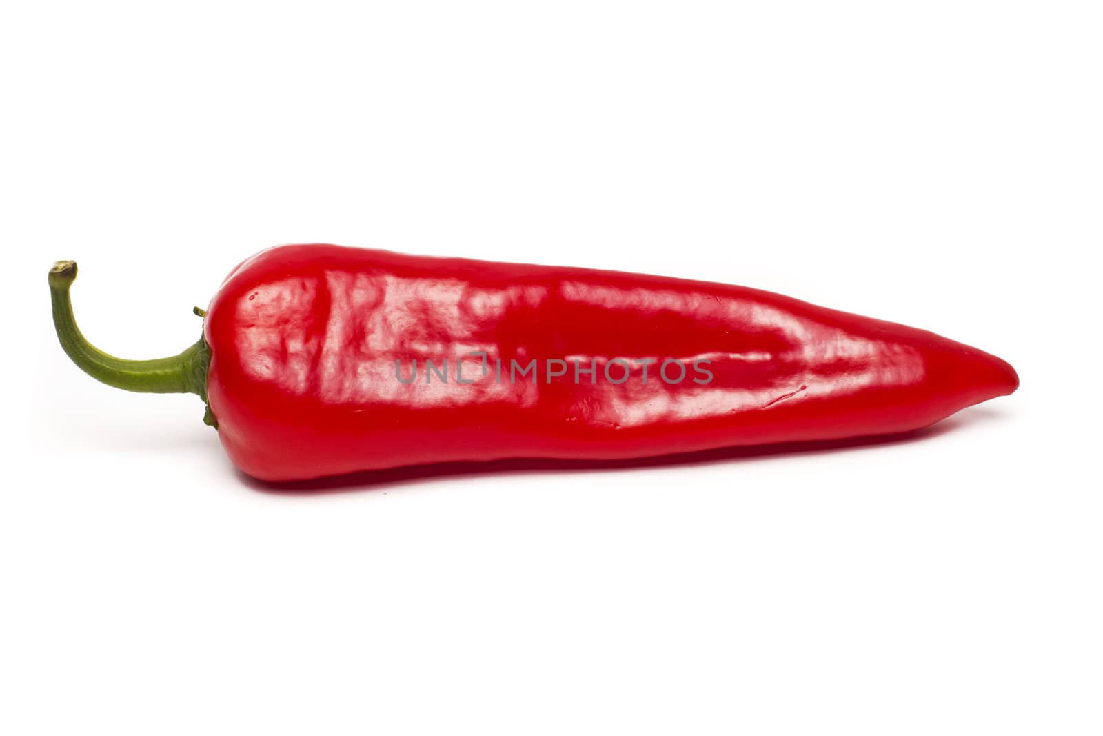bulgarian pepper isolated on a white