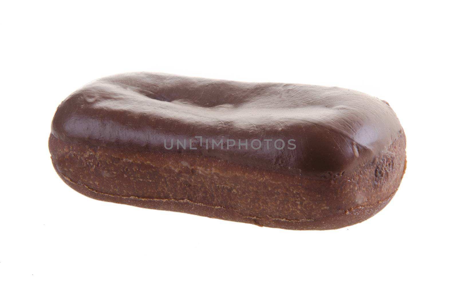 donuts, chocolate donuts on background