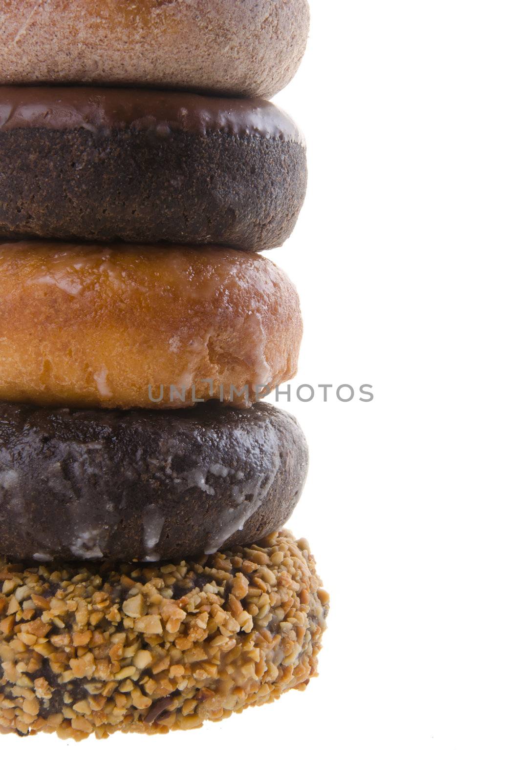 donut isolated on white background