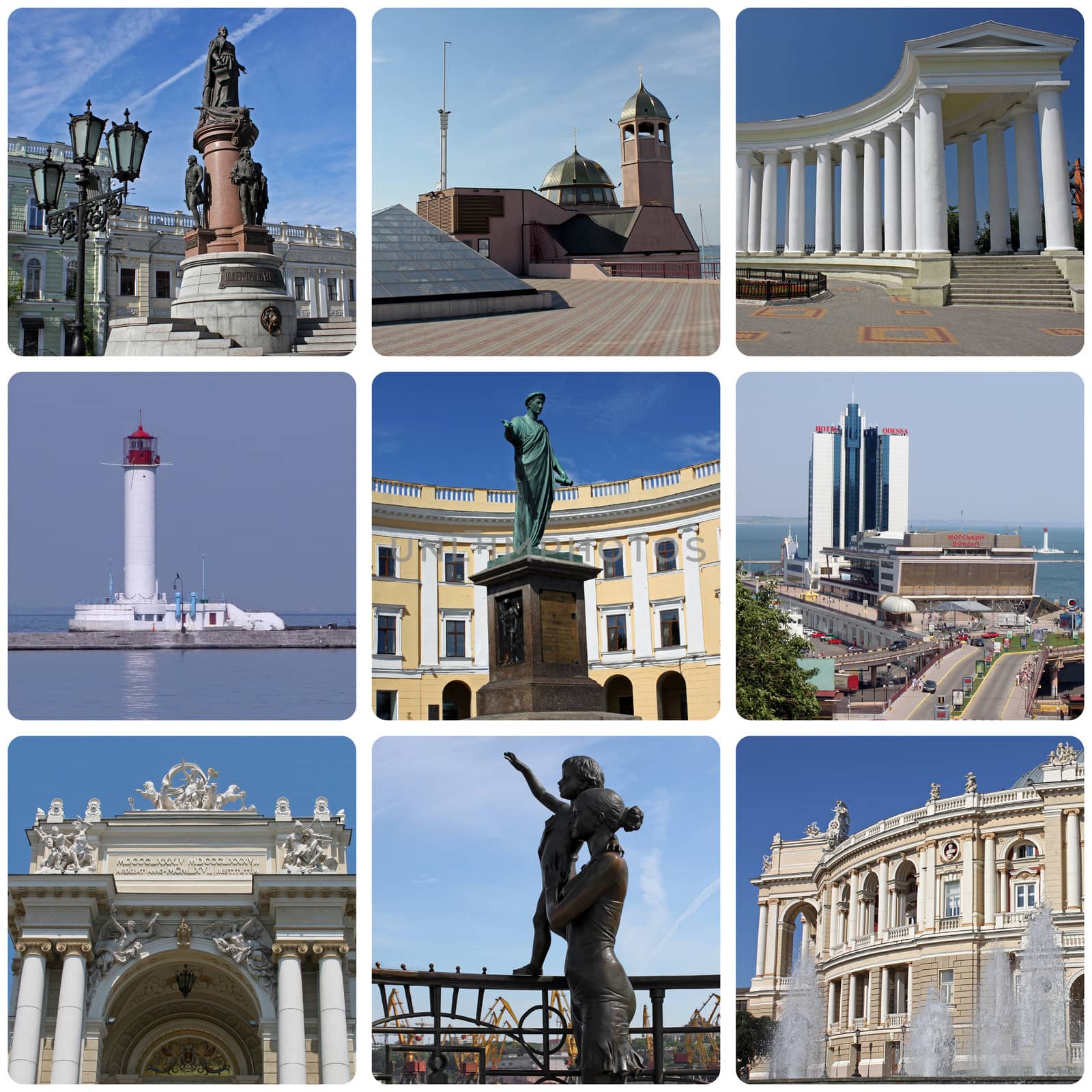 landmarks of Odessa by romantiche