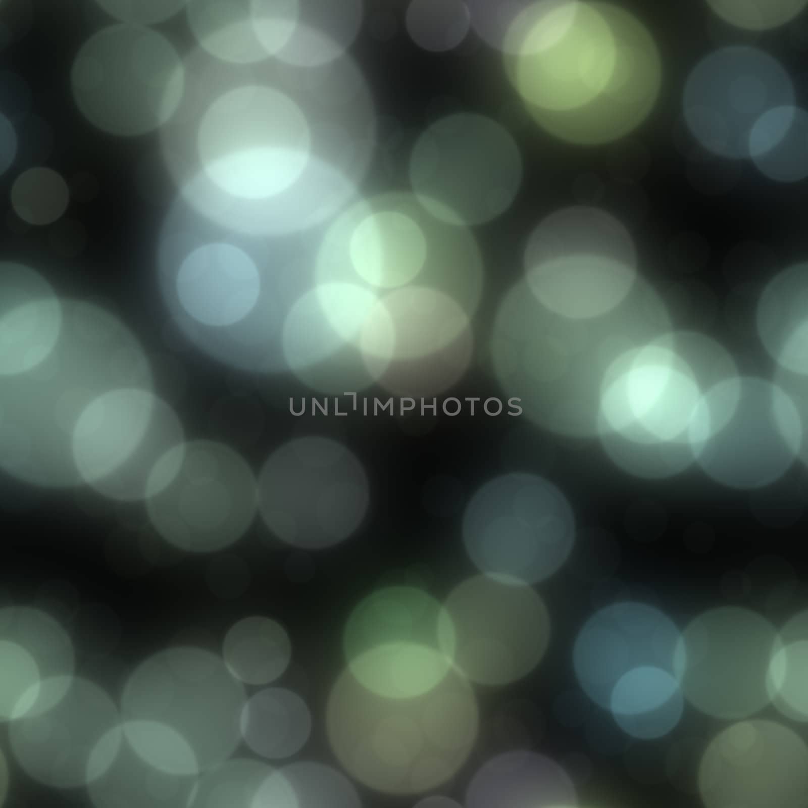 Seamless abstract background with bokeh defocused lights