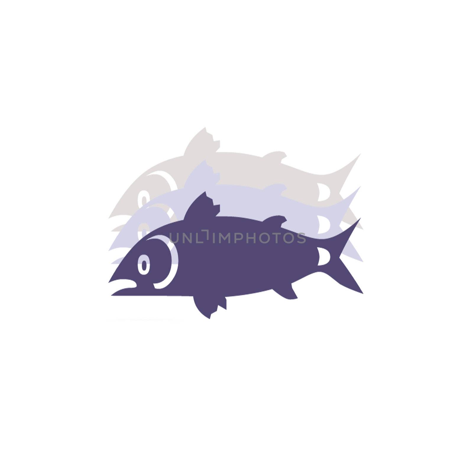 fish logo by shawlinmohd