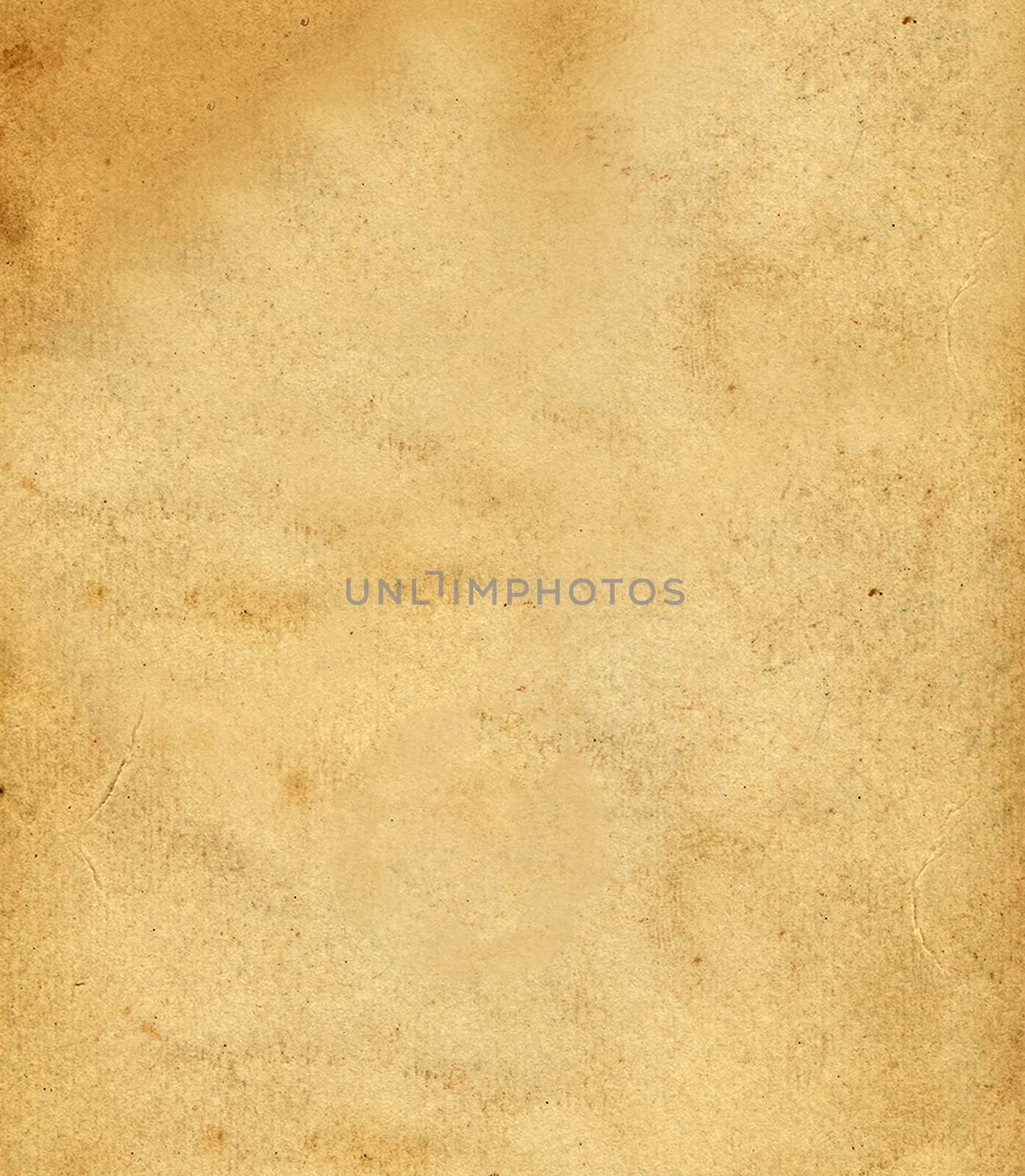 Old paper on white background by MalyDesigner