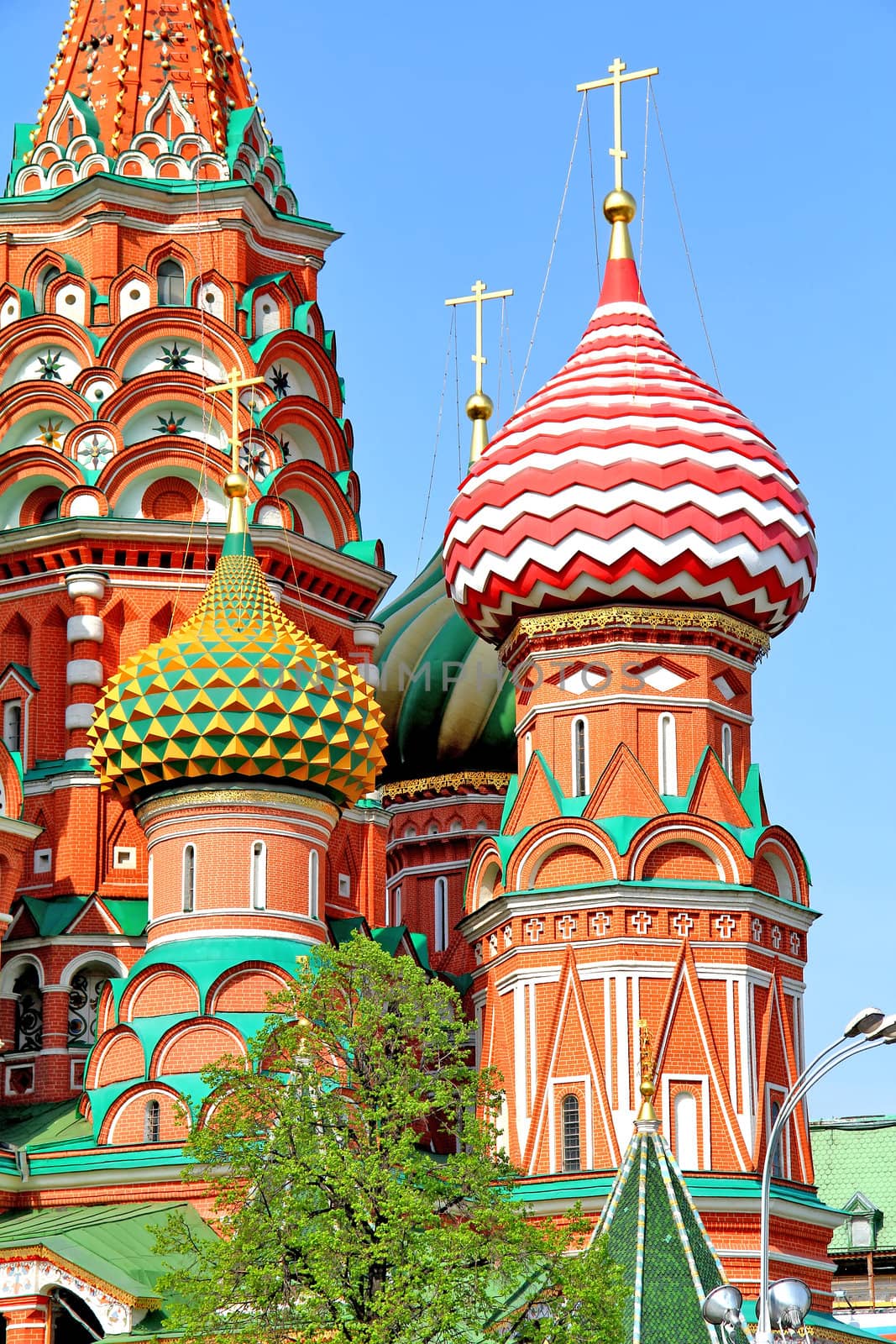 Saint Basil's Cathedral in Moscow, Russia