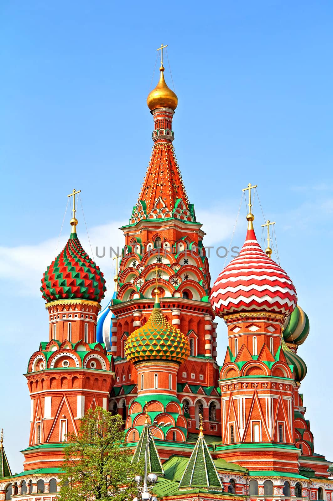 Saint Basil's Cathedral in Moscow, Russia