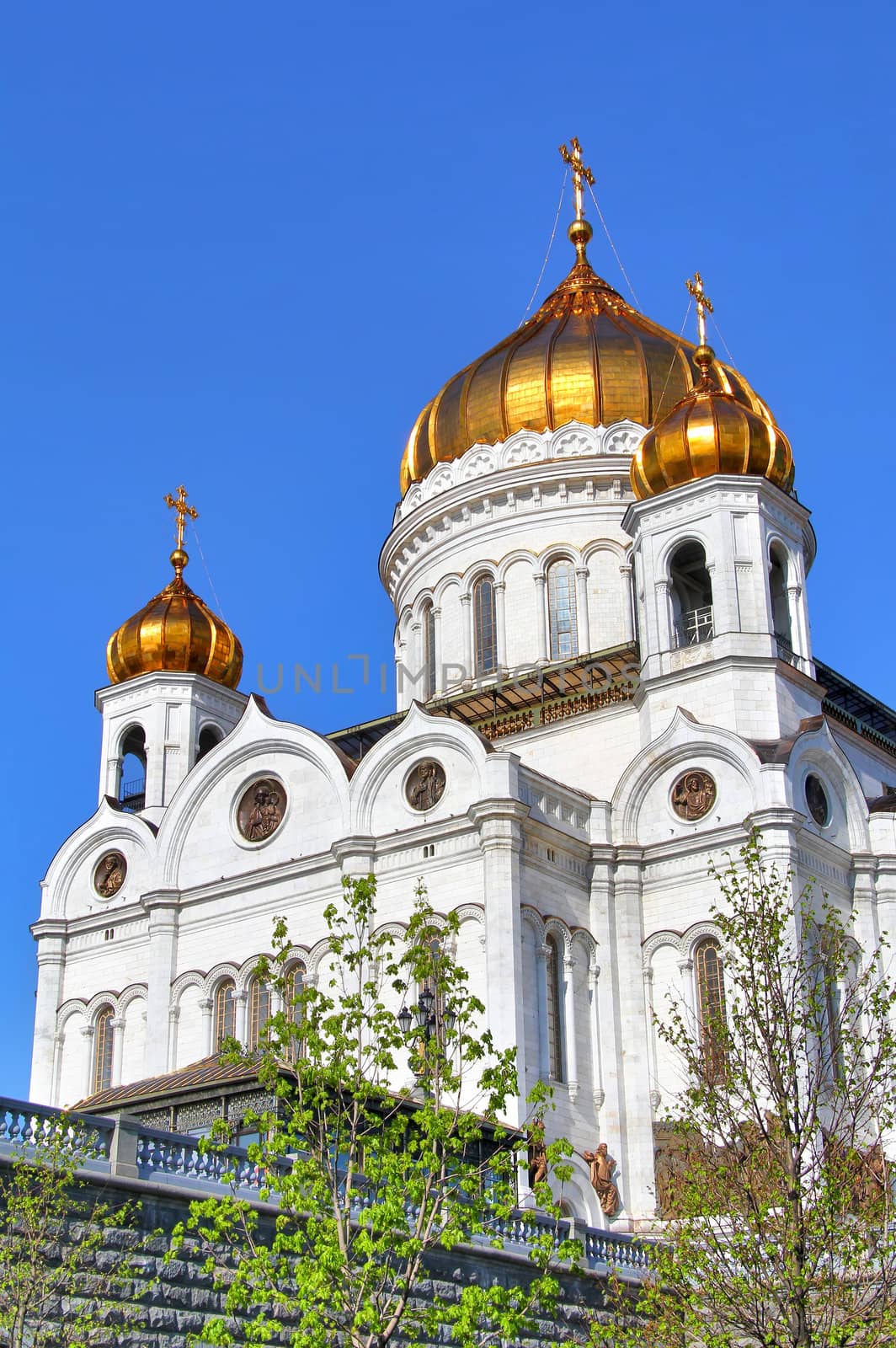 Cathedral of Christ the Saviour in Moscow, Russia