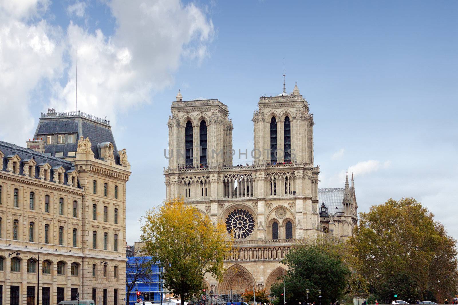 The Notre Dame Cathedral, Paris, France