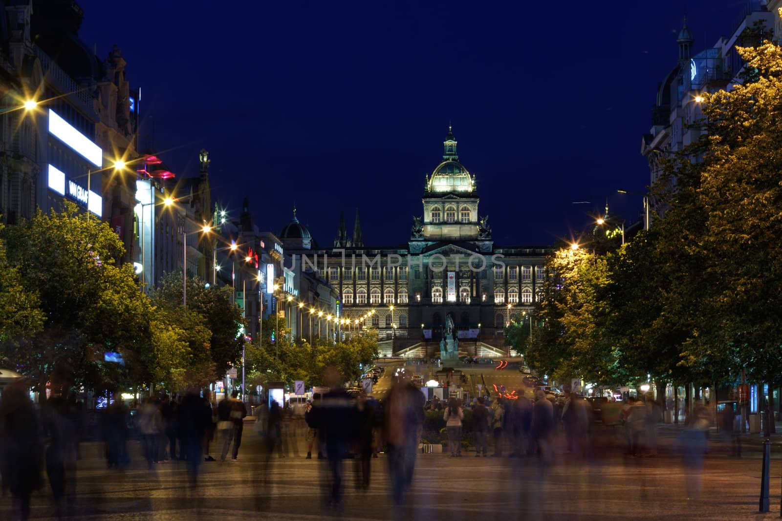 Night Prague by Roka