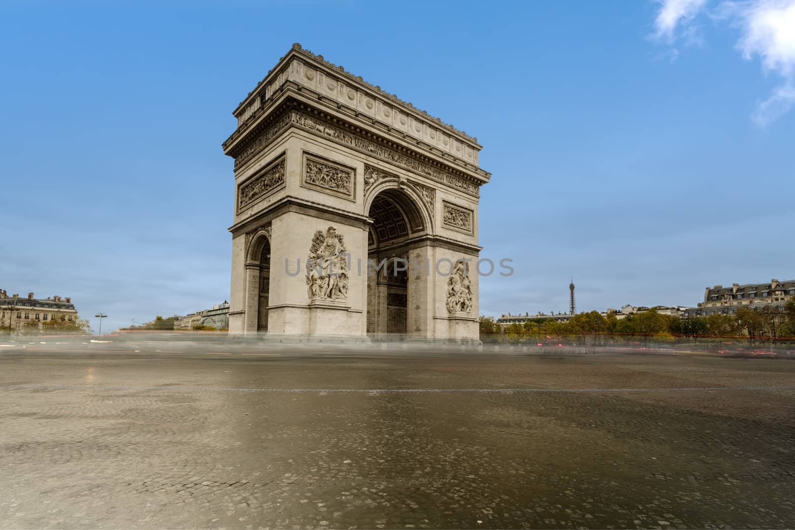 Arch of Triumph . Paris, France by Roka