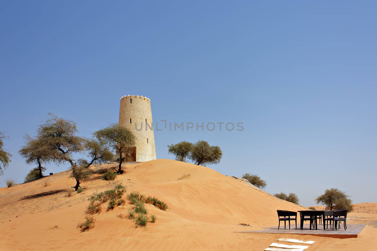 Arabic tower by Roka