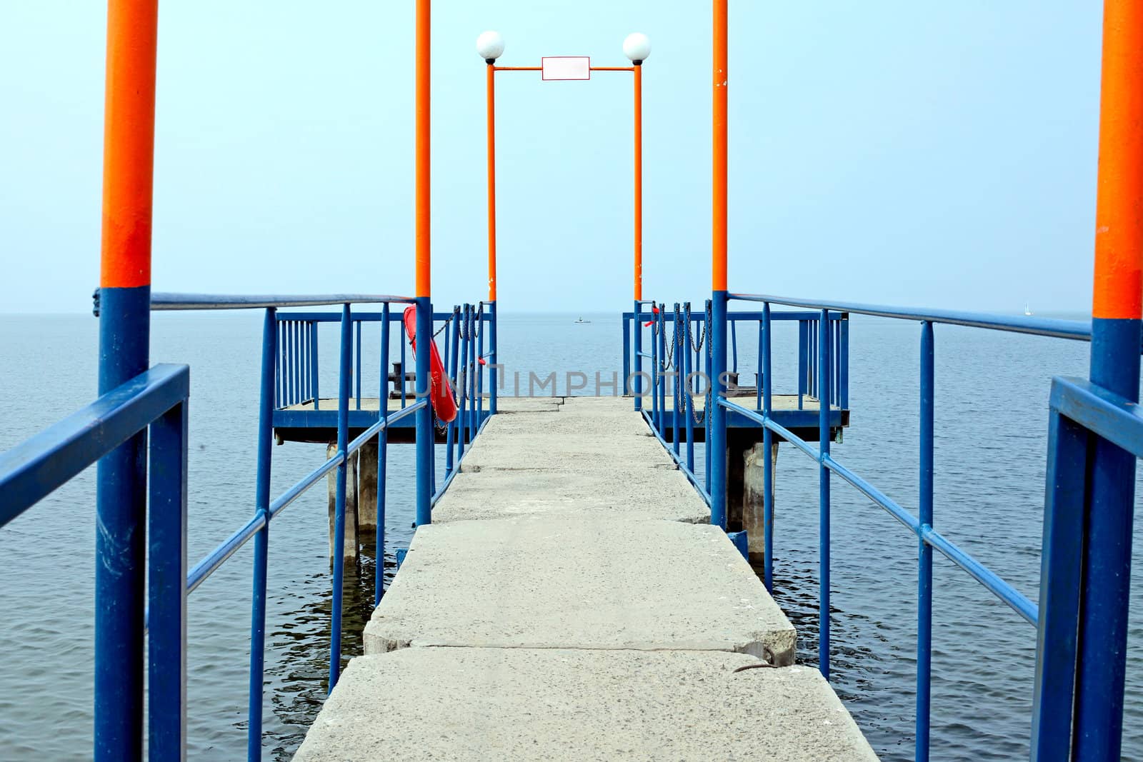 A view of the Pier on a Summer Day