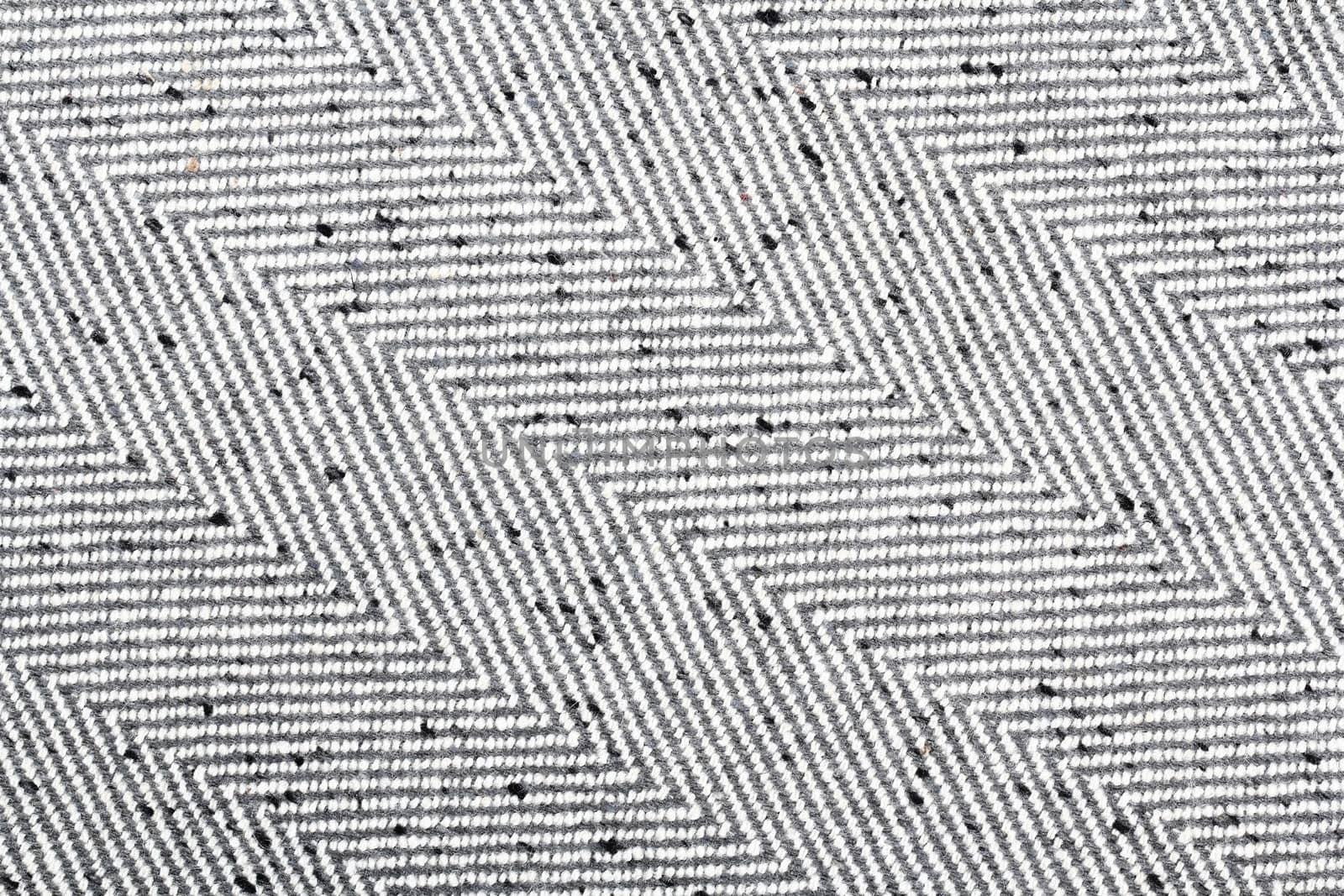 White striped fabric texture. Clothes background. Close up