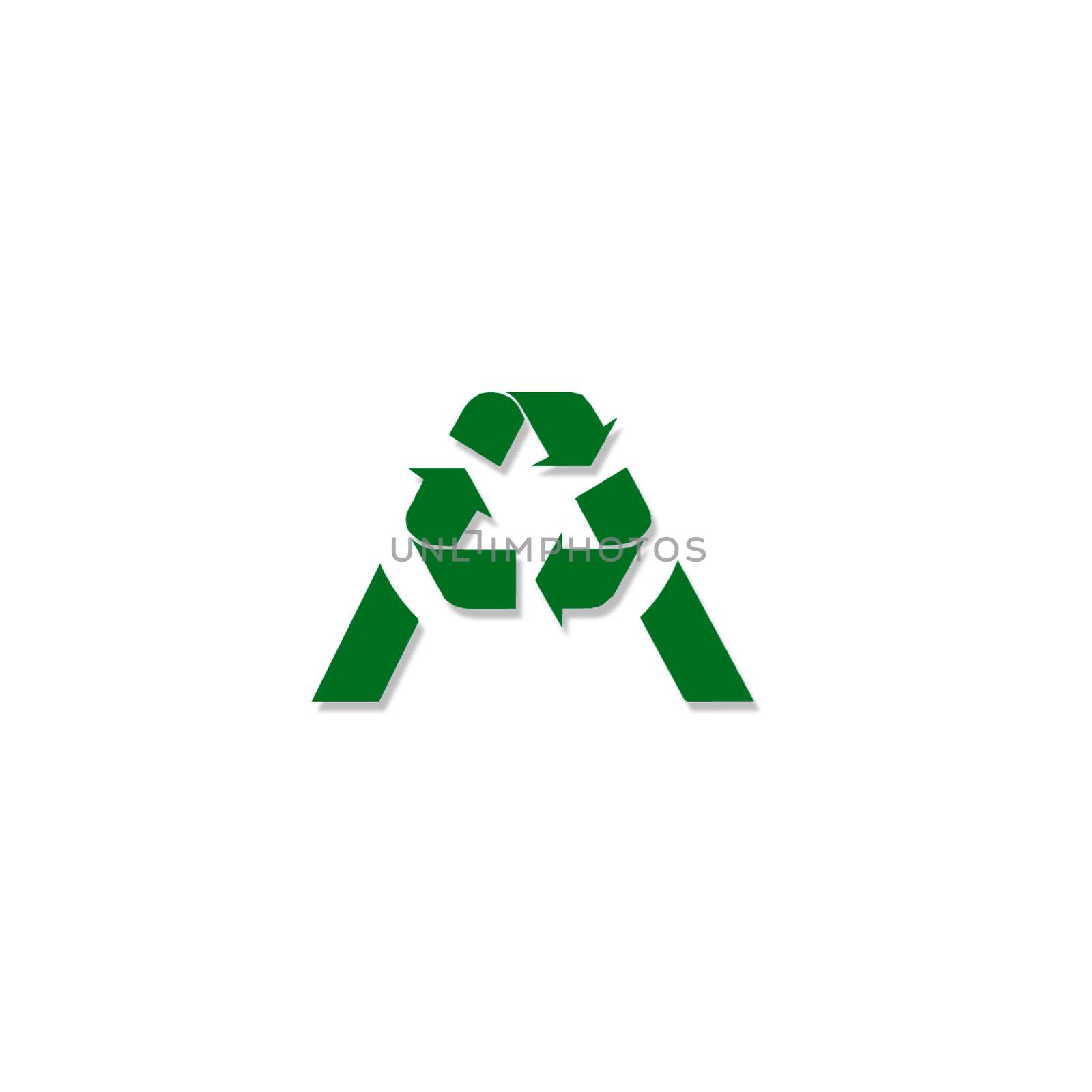 Recycle logo by shawlinmohd