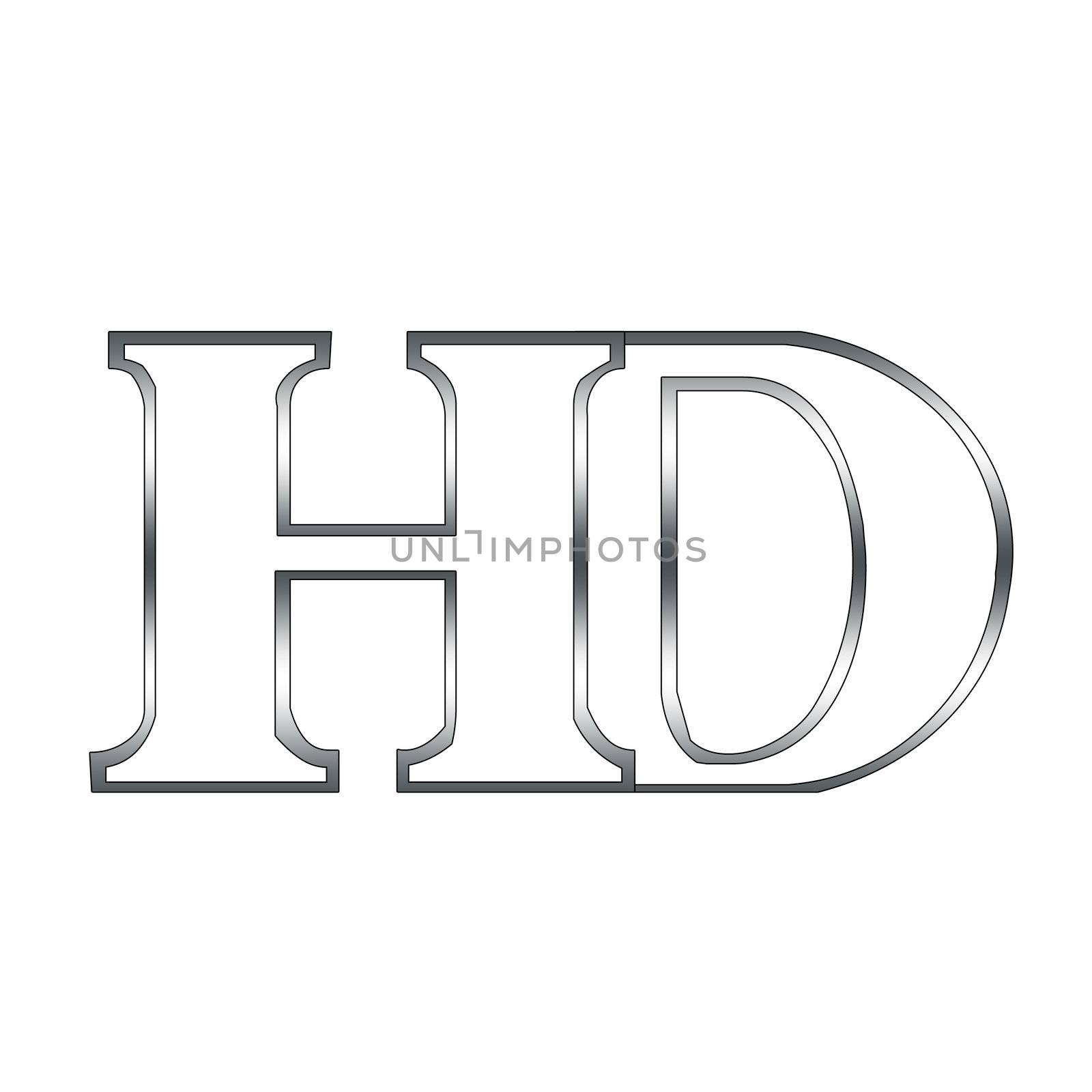 H and D logo