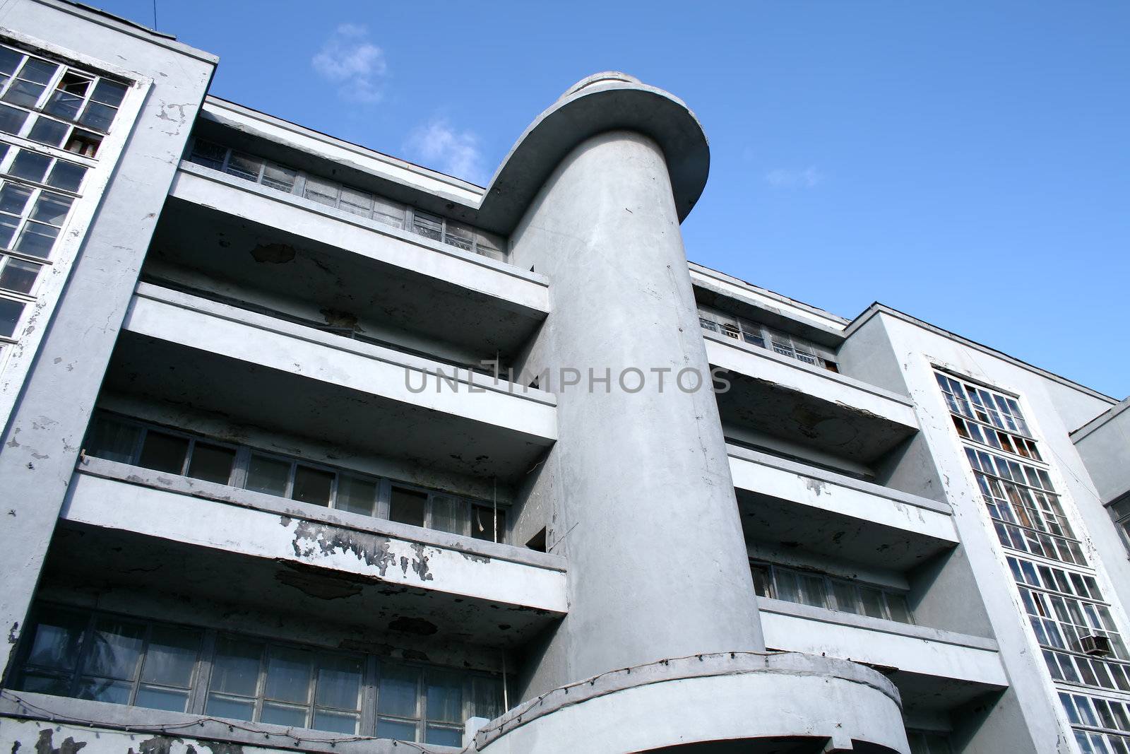 Strange building in Kazan, Bauman street