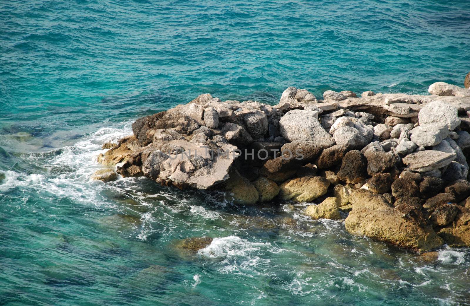 pictures of several beaches and coastline by the sea