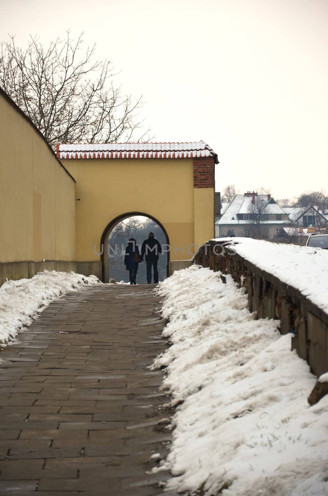 couple walking