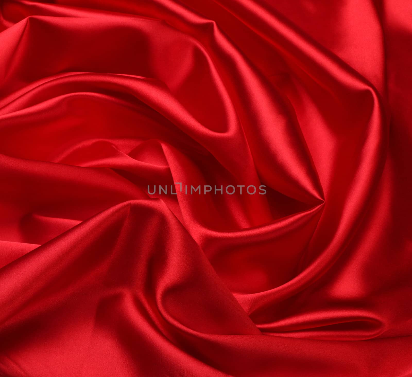 red silk fabric background by rudchenko