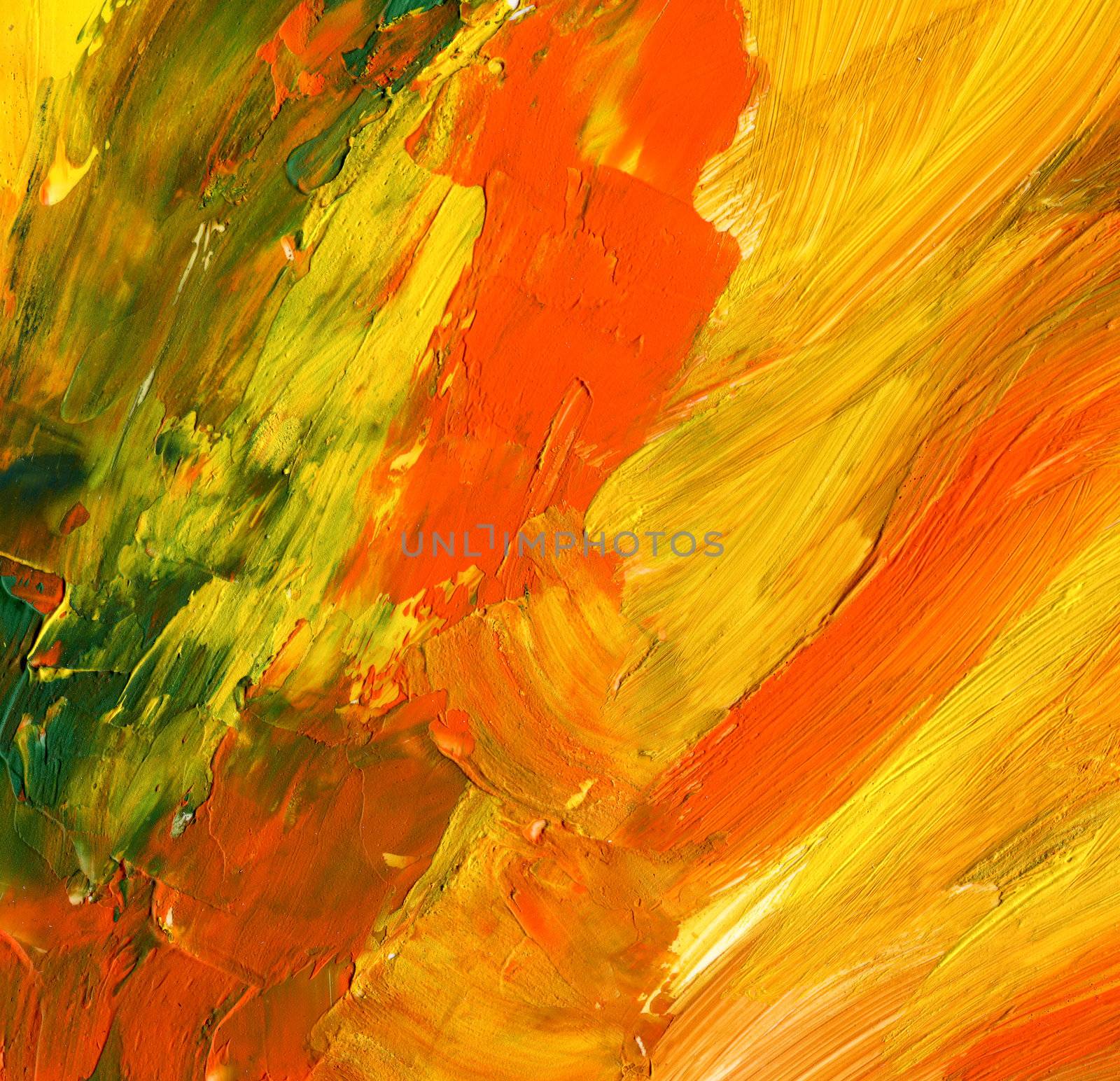 Abstract acrylic painted background by rudchenko