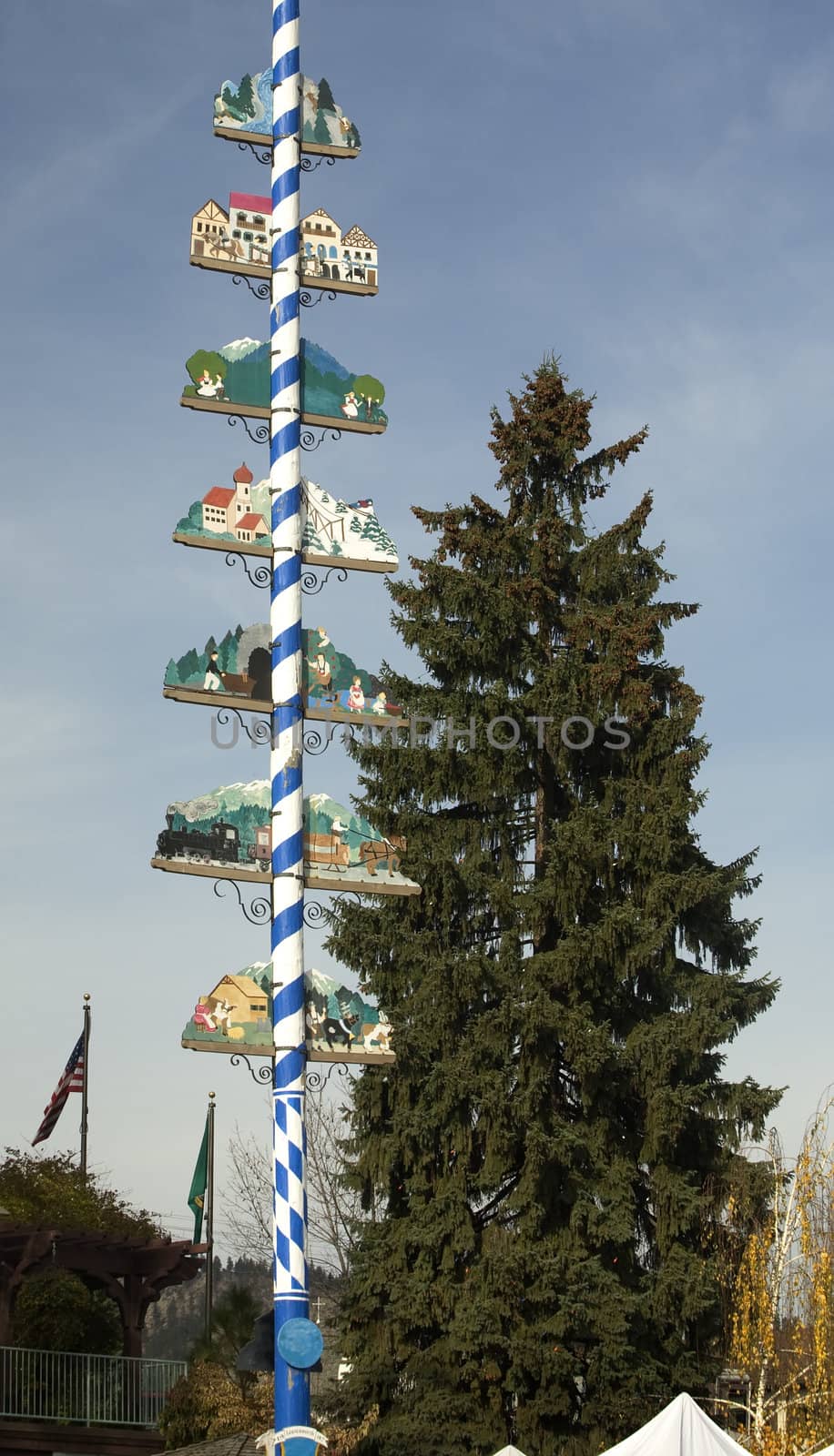 Maypole German Town Leavenworth Washington by bill_perry